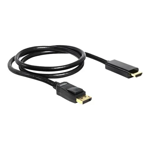 DELOCK Displayport Kabel DP -> HDMI St/St 1.00m schwarz – Bild 3