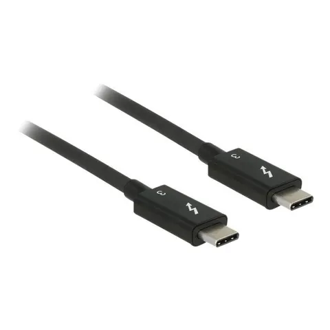 DeLOCK Kabel Thunderbolt 3 0,5m – Schwarz – Bild 5