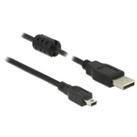 DELOCK USB KabelA -> Mini-B St/St 1.50m schwarz – Bild 2