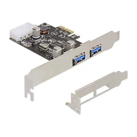 DELOCK PCI Expr Card 2x USB3.2 Gen 1 ext +LowProfile – Bild 3