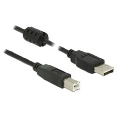 DELOCK USB Kabel A -> B St/St 2.00m schwarz – Bild 2