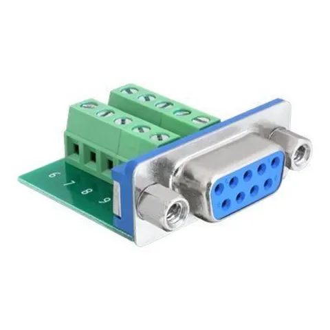 DELOCK Adapter Terminalblock Sub-D 9Pi – 652686 – Bild 2