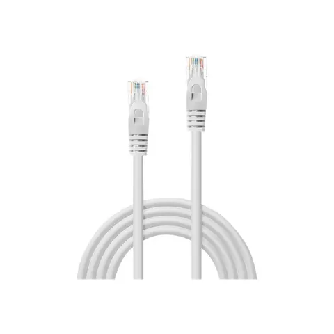 LINDY Patchkabel Cat6 U/UTP Basic weiß 3.00m – Bild 2