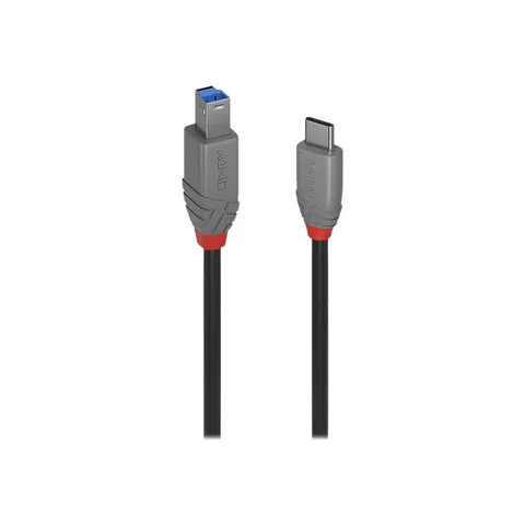 LINDY USB 3.2 Kabel Typ C/B Anthra Line 0,5m – Bild 3