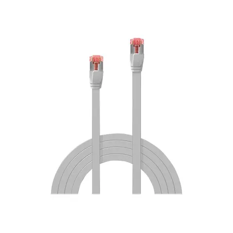 LINDY Patchkabel Cat6 U/FTP Flachband grau 5.00m – Bild 2