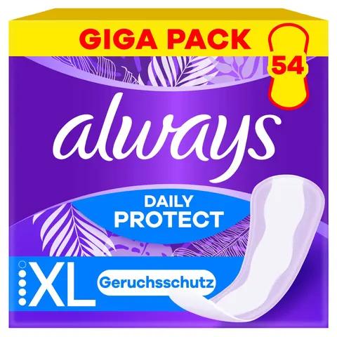 Always - Slipeinlage Extra Protect Long Plus Gigapack, 54STK – Bild 2