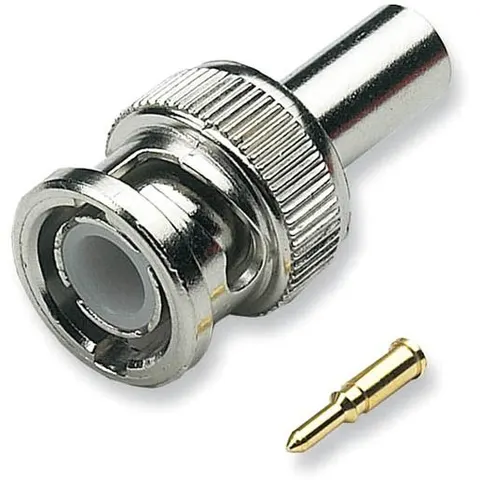 BNC-Crimpstecker gerade RG59/62 75/93 Ohm – Bild 2