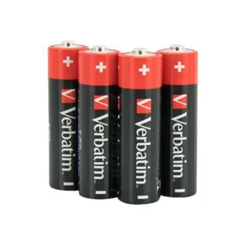 Verbatim ALKALINE BATTERY AA 4 PACK (SHRINK WRAP) – Bild 2