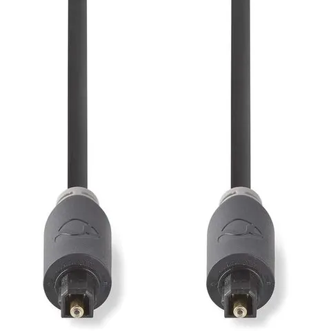 Nedis Optisches Kabel 1 Meter Grau – Bild 3