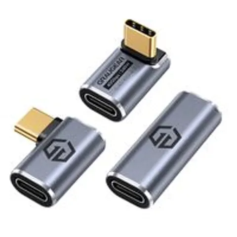 GRAUGEAR 40Gbps USB-C Adapter Aluminium 3er Pack – Bild 3