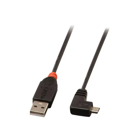 LINDY USB 2.0 Kabel Typ A/Micro-B 90 gw. – Bild 2