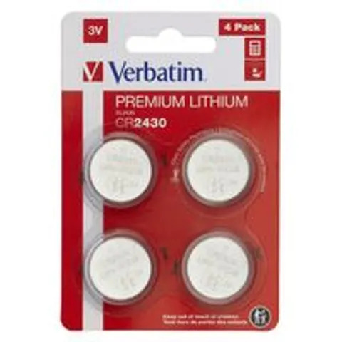 Verbatim LITHIUM BATTERY CR2430 3V 4 PACK – Bild 2