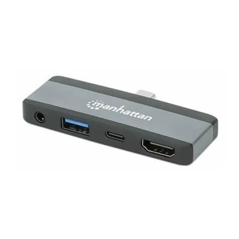 MANHATTAN USB-C PD auf HDMI 4-in-1 Mobile Dockingstation – Bild 3