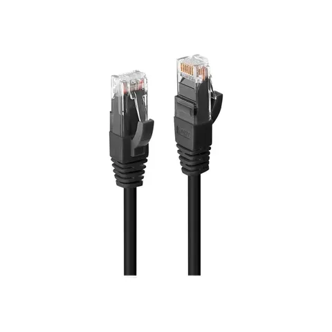 LINDY Patchkabel Cat6 UTP Premium schwarz 7.50m – Bild 2