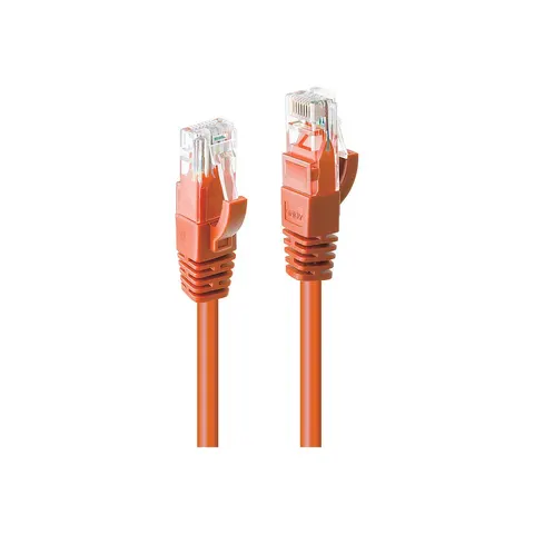 LINDY Patchkabel Cat6 U/UTP orange 3.00m – Bild 2
