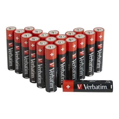 Verbatim ALKALINE BATTERY AAA 20 PACK (HANGCARD) – Bild 2