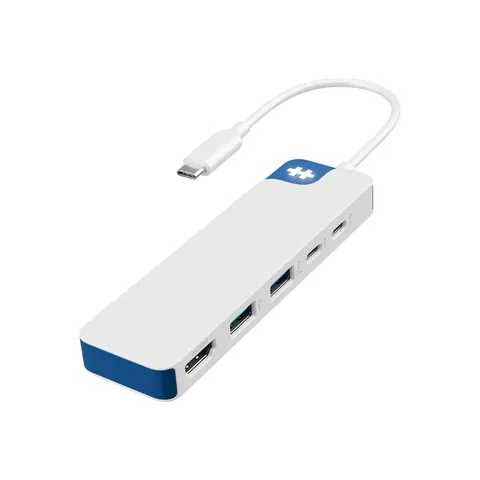 Hyper® HyperDrive Flex 5 Dockingstation USB-C Hub weiß/blau – Bild 3