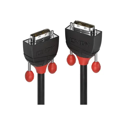 LINDY DVI-D Single Link Kabel Black Line 1m – Bild 3