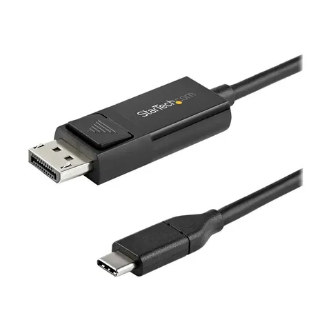 STARTECH 2m USB-C auf DP 1.2 Kabel – Schwarz – Bild 2