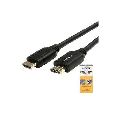 STARTECH 2m 6ft Premium HDMI 2.0 Cable – Schwarz – Bild 3