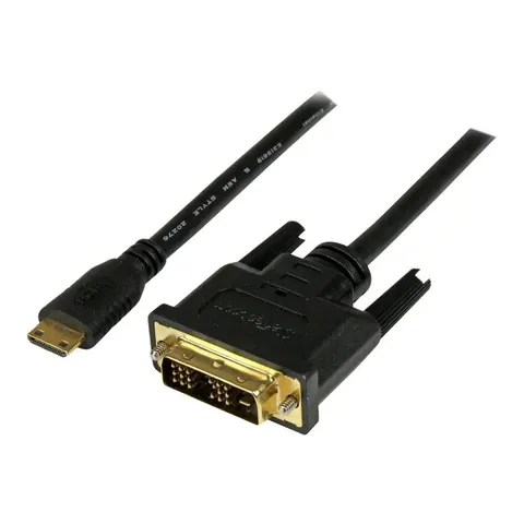 STARTECH 2m Mini HDMI to DVI-D Cable – Schwarz – Bild 3