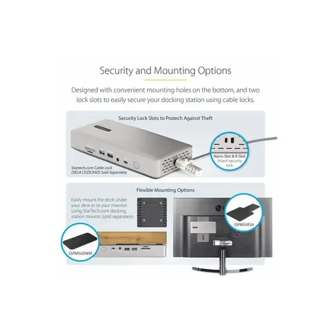 STARTECH Thunderbolt 4 Dock 2x HDMI/DP – Bild 2