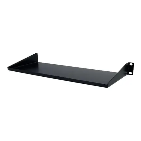 StarTech.com 1U Server Rack Cabinet Shelf, 7in Deep Fixed Cantilever Tray, Rackmount Shelf for 19" AV/Data/Network Equipment Enclosure with Cage Nuts & Screws – Bild 2