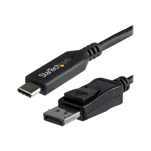 STARTECH 1.8m USB-C to DP Adapter Cable – Schwarz – Bild 2
