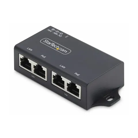 STARTECH 2-Port 1Gbit PoE+ Injektor – Bild 2
