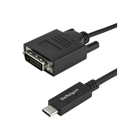STARTECH 2m USB-C to DVI Cable – Schwarz – Bild 2