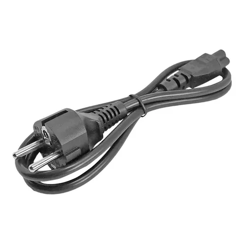 STARTECH 1m CEE7 / C5 Laptop Power Cord – Schwarz – Bild 3