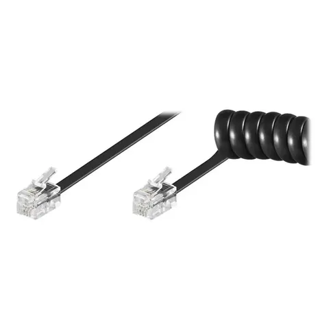 goobay Telefonhörerkabel 68002 4 m – Bild 3