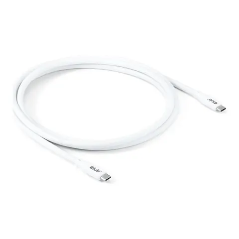 CLUB3D USB C kabel Weiß – Bild 2
