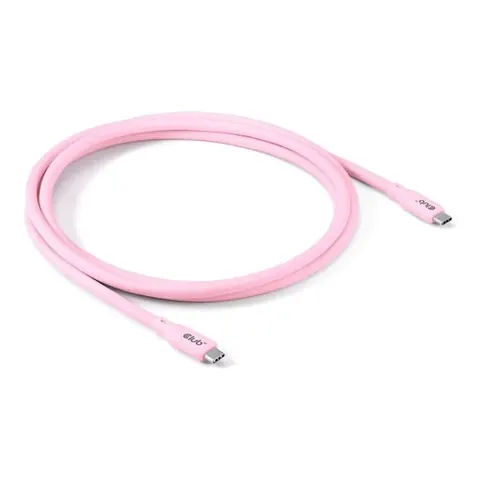 CLUB3D USB C Kabel Pink – Bild 2
