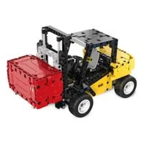 Jamara CaDA Gabelstapler Bricks gelb 8+ – Bild 2