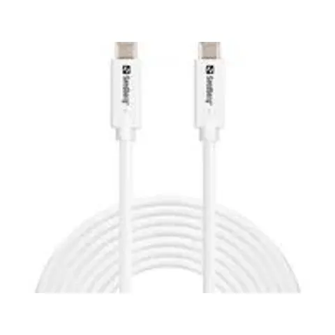SANDBERG USB-C-C USB 3.2 Gen2 100W 5m – Bild 2