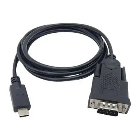 Equip USB-C auf Serial (DB9) Kabel, M/M, 1.5m – Bild 2