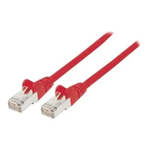 INTELLINET Patchkabel Cat6a-Stecker/Cat7-Rohkabel 1,5m rot – Bild 2