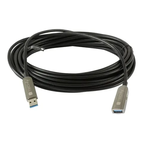 TECHLY USB3.0 AOC AM/AF Hybridkabel – Bild 2