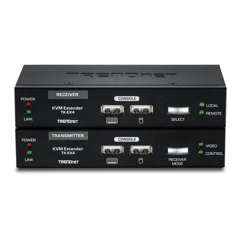 TRENDnet TK-EX4 KVM Extension Kit - KVM-Extender – Bild 2