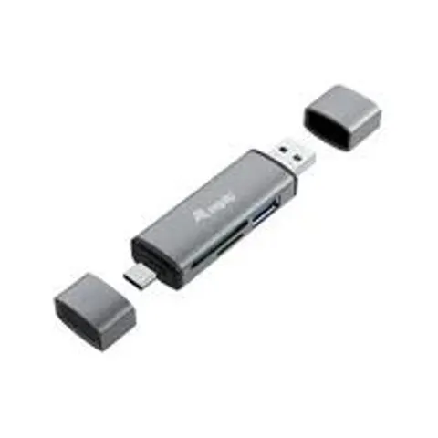 Equip Kartenleser mit USB 3.0-Hub, OTG – Bild 2