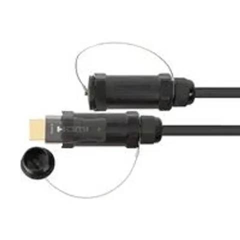 Python AOC Hybrid HDMI« 2.0b Kabel, stahlarmiert, 5m – Bild 2