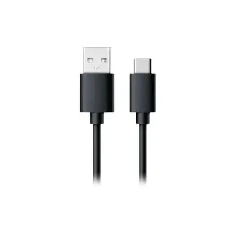 RealPower Datenkabel schwarz USB-A auf USB-C – Bild 2