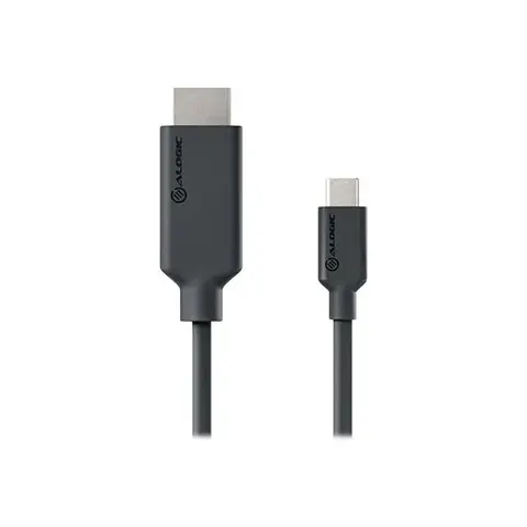 ALOGIC EL2UCHD-02 Videokabel-Adapter 2 m USB Typ-C HDMI Schwarz – Bild 3
