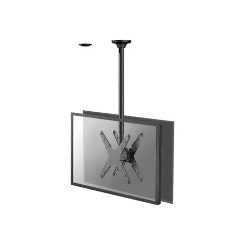 NEOMOUNTS Screen Ceiling Mount 106-156cm – Schwarz – Bild 2