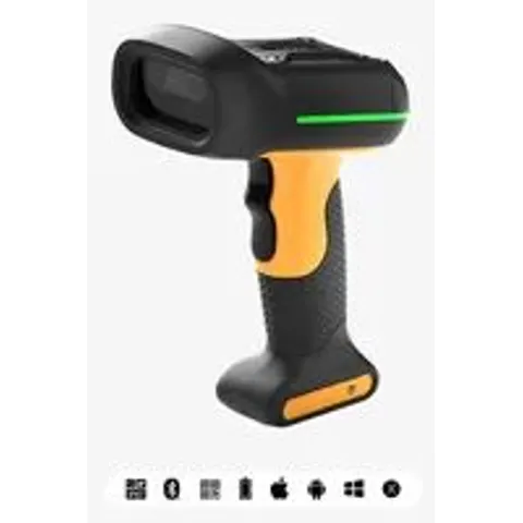 inateck Barcodescanner 75 Black Kit Wireless 2D IP67 – Bild 2