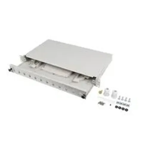 LANBERG 19" Fiber Patchpanel 1U 12xSC SIMPLEX/12xLC DUPLEX g – Bild 2