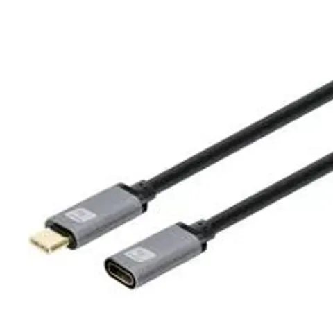 Techly USB3.2 Gen.2 Kabel Stecker Typ-C - Buchse USB s - Kabel - Digital/Daten – Bild 2
