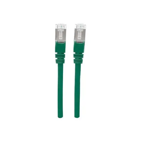 INTELLINET Patchkabel Cat6a-Stecker/Cat7-Rohkabel 10m grün – Bild 2