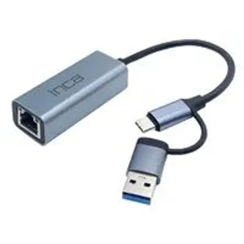 INCA Adapter IUTP-01TX Ethernet > USB und Typ C Anschluss – Bild 2